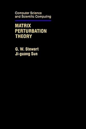 Matrix Perturbation Theory (Computer Science and Scientific Computing)