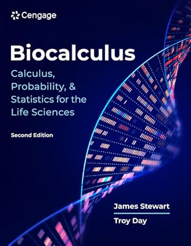 Biocalculus: Calculus, Probability, and Statistics for the Life Sciences Biocalculus: Calculus, Probability, and Statistics for the Life Sciences von Brooks/Cole