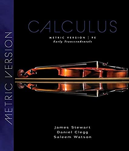 Calculus: Early Transcendentals, Metric Edition von Cengage Learning EMEA