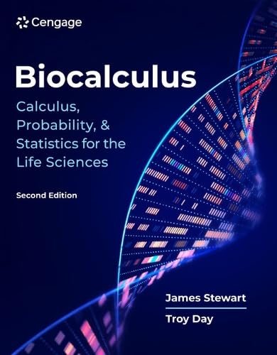 Student Solutions Manual for Stewart's Biocalculus: Calculus, Probability, and Statistics for the Life Sciences Student Solutions Manual for Stewart's Biocalculus: Calculus, Probability, and Statistics for the Life Sciences von Brooks/Cole