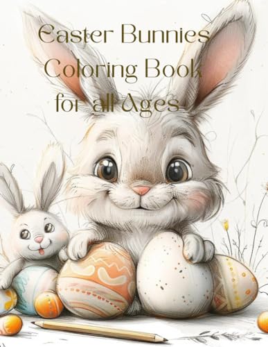 Easter Bunnies Coloring Book for all Ages: Easter Bunnies Coloring Book for all Ages