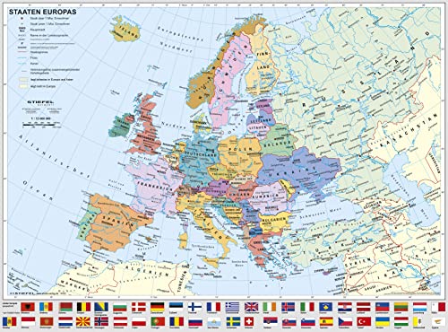 Deutschland und Europa DUO Schreibunterlage Softtouch NEUE AUFLAGE Deutschland und Europa DUO Schreibunterlage Softtouch NEUE AUFLAGE