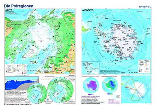 Die Polregionen Papierposter NEUE AUFLAGE Die Polregionen Papierposter NEUE AUFLAGE von Stiefel