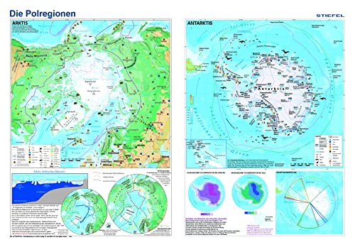 Die Polregionen - Papierposter NEUE AUFLAGE von Stiefel Eurocart GmbH