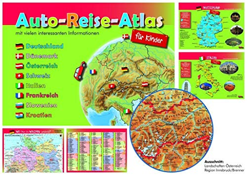 Auto-Reise-Atlas für Kinder: Mit vielen interessanten Informationen NEUE AUFLAGE Auto-Reise-Atlas für Kinder: Mit vielen interessanten Informationen NEUE AUFLAGE von Stiefel