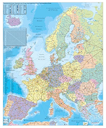 Europa Organisationskarte Europa Organisationskarte