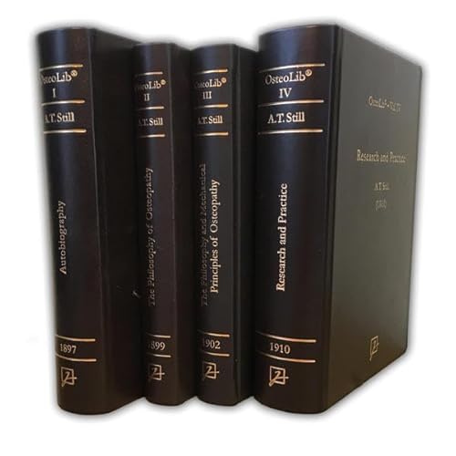 A.T.Still – The Collection (4 vol.): Autobiography (1897), Philosophy of Osteopathy (1899), The Philosophy and Mechanical Principles of Osteopathy (1902), Osteopathy Research and Practice (1910)