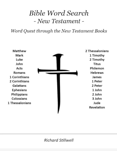 Bible Word Search - New Testament -: Word Quest through the New Testament Books von Independently published