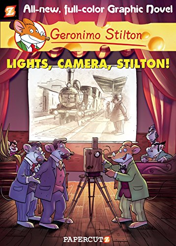 Geronimo Stilton Graphic Novels #16: Lights, Camera, Stilton! von Papercutz