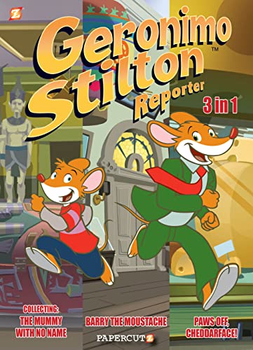 Geronimo Stilton Reporter 3 in 1 #2: Collecting "Stop Acting Around," "The Mummy with No Name," and "Barry the Moustache" (Geronimo Stilton Graphic Novels) von NBM/Papercutz