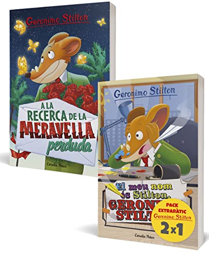 Geronimo Stilton. Pack extraràtic: El meu nom és Stilton, Geronimo Stilton i A la recerca de la meravella perduda (GERONIMO STILTON. ELS GROCS) von Estrella Polar