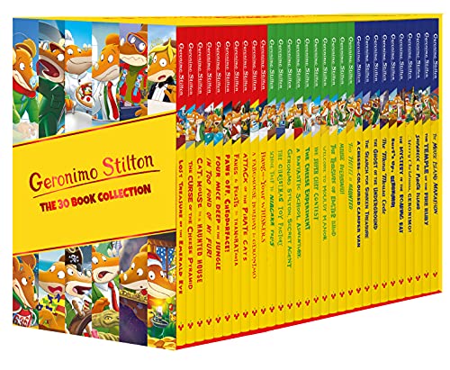 Geronimo Stilton: The 30 Book Collection (Series 1-3)