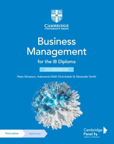 Business Management for the IB Diploma Coursebook with Digital Access (2 Years) von Cambridge University Press