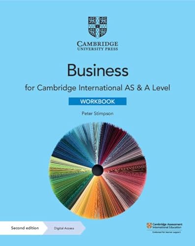 Cambridge International As & a Level Business + Digital Access 2 Years