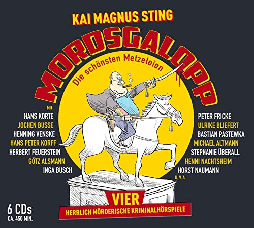 MORDSGALOPP - Vier herrlich mörderische Krimi-Hörspiele: WortArt von Random House Audio