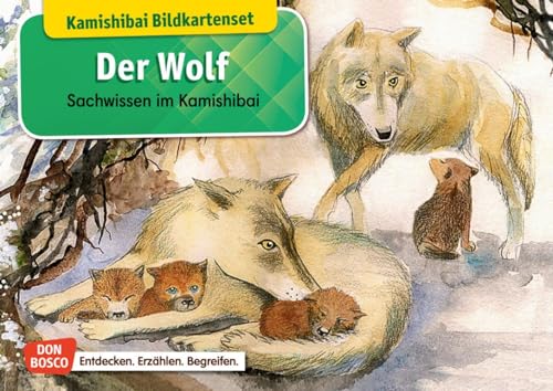 Der Wolf. Kamishibai Bildkartenset.: Entdecken - Erzählen – Begreifen: Sachwissen. (Sachwissen für das Kamishibai) von Don Bosco
