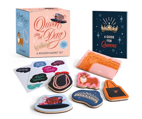 Queen for a Day: A Wooden Magnet Set (This Is a Book for People Who Love) von Running Press Mini Editions