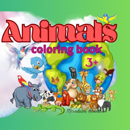 Animals: Animal coloring book with various animals to color Animals: Animal coloring book with various animals to color von Independently published