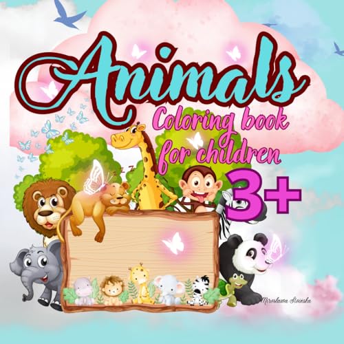 Animals: This animal coloring book is perfect for children aged 3 and up, featuring a variety of cute and colorful animals to color in Animals: This animal coloring book is perfect for children aged 3 and up, featuring a variety of cute and colorful animals to color in von Independently published