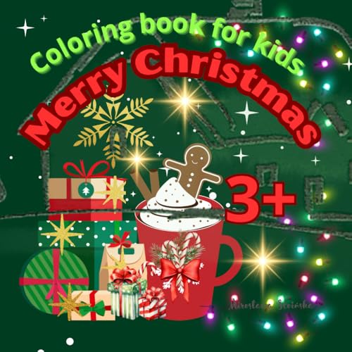 Merry Christmas: A festive coloring book filled with joyful Christmas scenes and holiday cheer. von Independently published