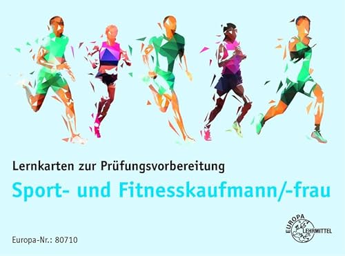 Lernkarten zur Prüfungsvorbereitung Sport- und Fitnesskaufleute von Europa-Lehrmittel