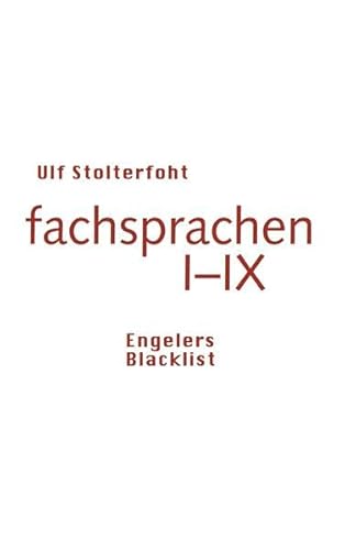 fachsprachen I-IX (Blacklist)