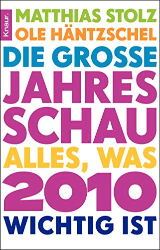 Die große Jahresschau: Alles, was 2010 wichtig ist