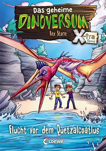 Das geheime Dinoversum Xtra (Band 4) - Flucht vor dem Quetzalcoatlus: Kinderbuch über Dinosaurier für Jungen und Mädchen ab 6 Jahre von LOEWE