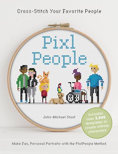 Pixlpeople: Cross-stitch Your Favorite People von Schiffer Publishing