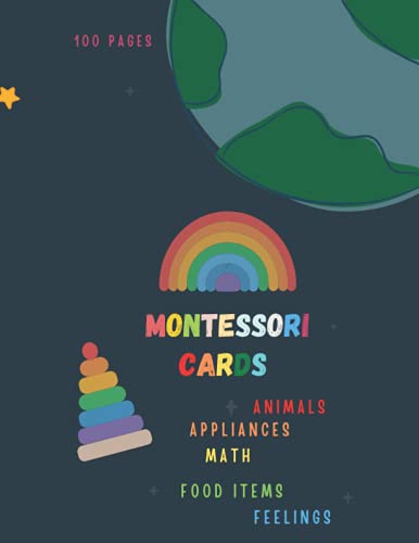Montessori Cards: Montessori Activity Book for Preschool and Kindergarten: (ages 4-7), full of fun and cards to cut von Independently published