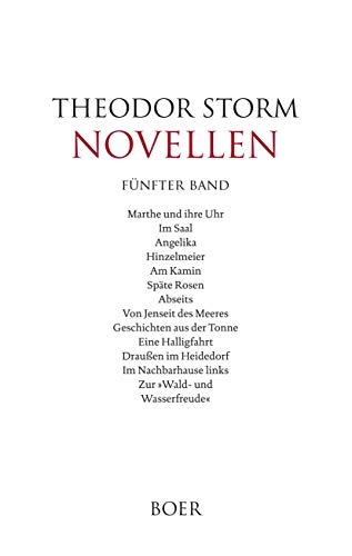 Novellen Band 5 Novellen Band 5