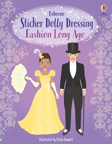 Sticker Dolly Dressing Fashion Long Ago von Usborne GB