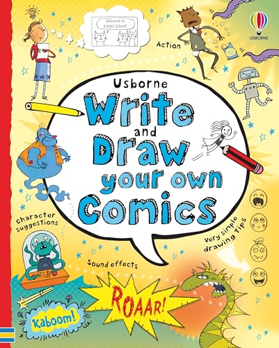Write and Draw Your Own Comics (Write Your Own) von Usborne