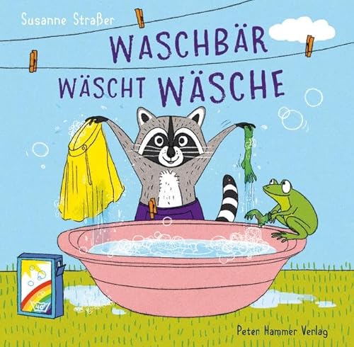 Waschbär wäscht Wäsche von Peter Hammer Verlag