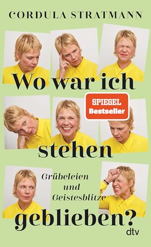 Wo war ich stehen geblieben?: Grübeleien und Geistesblitze | »Wenn Sie nichts Besseres zu tun haben, lesen Sie dieses Buch. Dann haben Sie nichts Besseres mehr zu tun!« Bjarne Mädel von dtv Verlagsgesellschaft