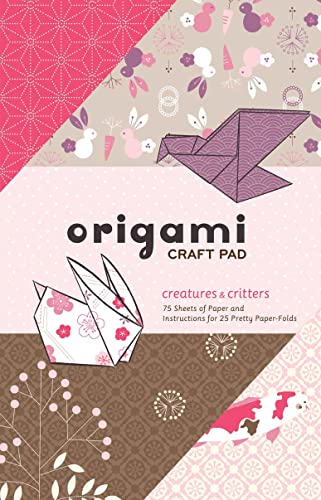 Origami Craft Pad: Creatures & Critters von Chronicle Books