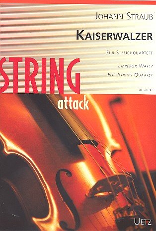 Kaiserwalzer op.437 : für Streichquartett Partitur und Stimmen