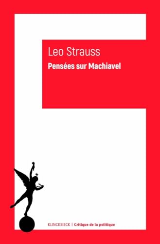 Pensees Sur Machiavel (Critique De La Politique) von Klincksieck