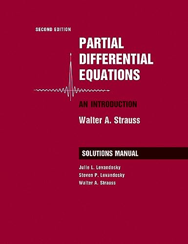 Partial Differential Equations: An Introduction