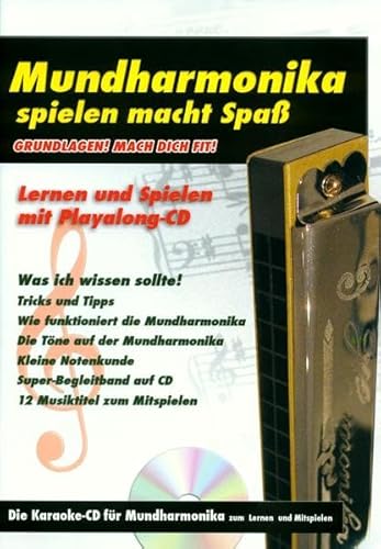 Mundharmonika Grundlagen: Karaoke CD zum Lernen