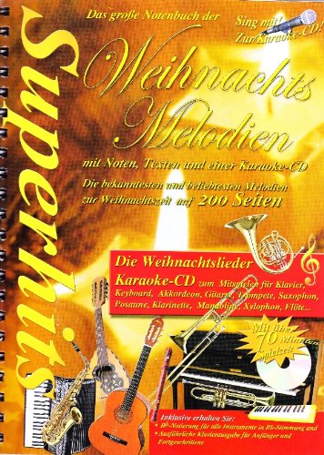 SUPERHITS: Das große Notenbuch der Weihnachts-Melodien