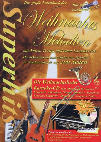 SUPERHITS: Das große Notenbuch der Weihnachts-Melodien