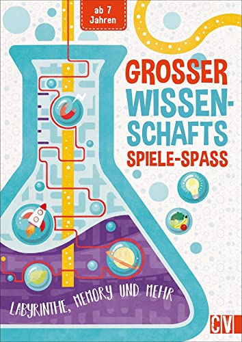 Rätselbuch: Großer Wissenschafts-Spiele-Spaß: Labyrinthe, Memory und mehr. Über 100 Rätsel für Grundschulkinder ab 7 Jahren. Rätselbuch: Großer Wissenschafts-Spiele-Spaß: Labyrinthe, Memory und mehr. Über 100 Rätsel für Grundschulkinder ab 7 Jahren.