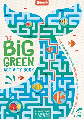 The Big Green Activity Book: Fun, Fact-filled Eco Puzzles for Kids to Complete: 1 (Big Buster Activity) von Buster Books