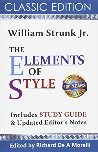 The Elements of Style (Classic Edition, 2017)