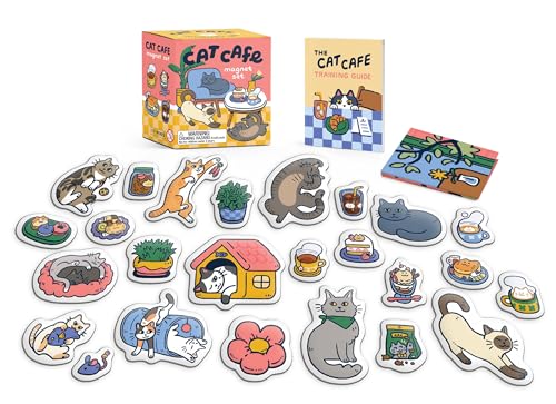 Cat Cafe Magnet Set: Meow! (RP Minis) von RP Minis