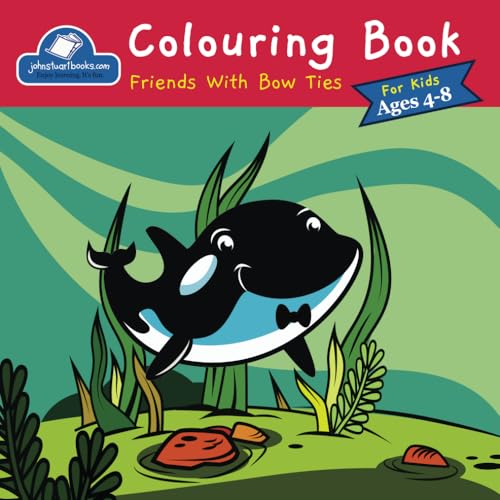 Colouring Book Friends With Bow Ties: Creative and Fun von Amazon.com