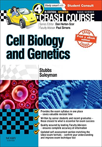 Crash Course Cell Biology and Genetics Updated Print + eBook edition von Mosby Ltd.