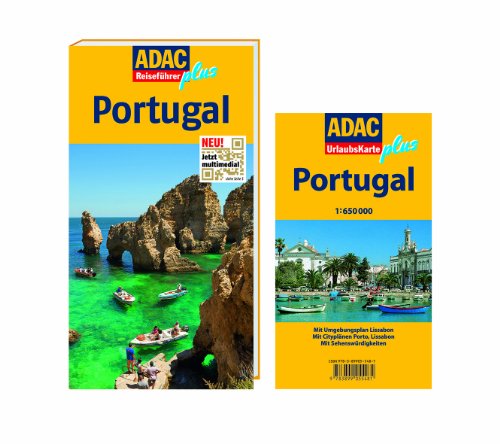 ADAC Reiseführer plus Portugal: Mit extra Karte zum Herausnehmen