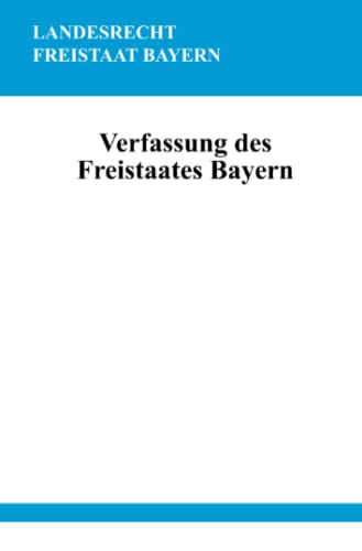 Verfassung des Freistaates Bayern